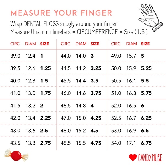 ๐ RING SIZE ๐ - Picture 3 of 4